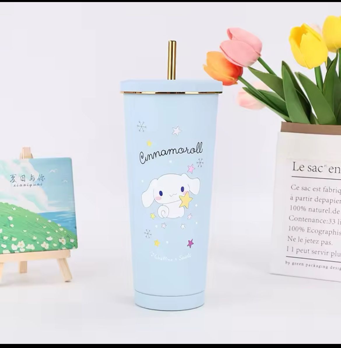 Miniatura 3 de Taza Termo kawaii Hello Kitty 1000ML ani